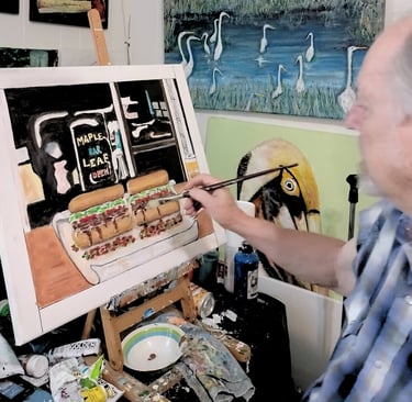 M.True, True Original Art