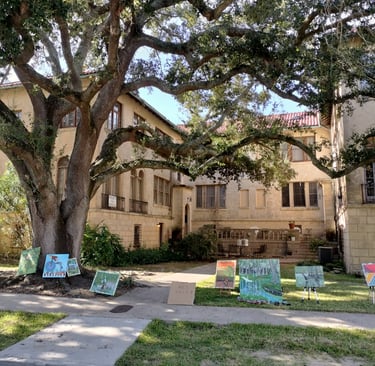 624 Lowerline, Residence, studio and gallery