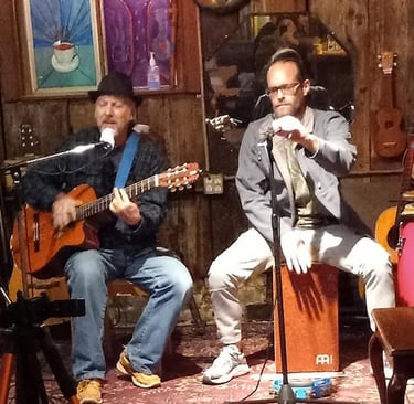 Mike True with Heath Borne