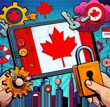 a tablet with a lock and a lock on it