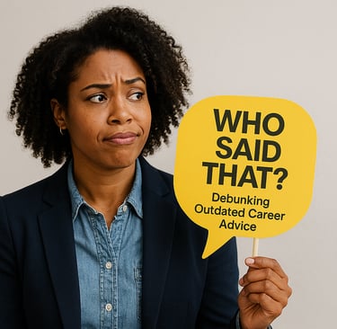 a woman holding a sign that says who said she's a debunk