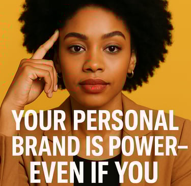 a woman with a brown jacket and a brown jacket with a quote on it