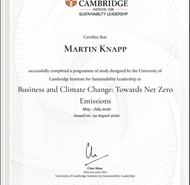 University of Cambridge Institute of Sustainability Leadership