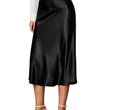 Satin Skirt 