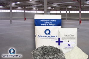 Piso Jointless com macrofibra