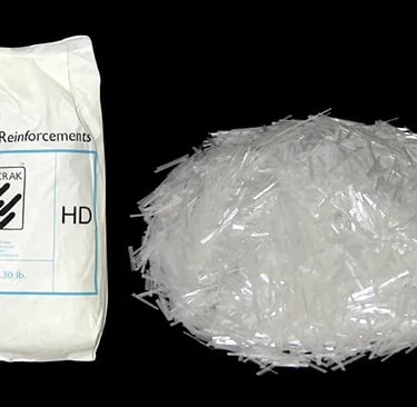 Fibra de Vidro para piso de concreto