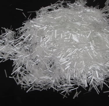 fibra de vidro para concreto