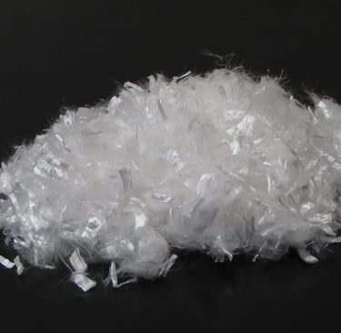 Microfibra de PP para concreto