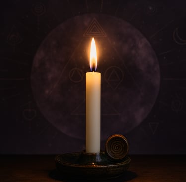 significado da vela branca