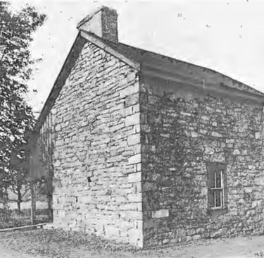 The Moorhead Fort outside of Indiana PA was built in 1781, lasting for 200 years