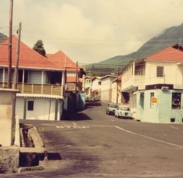Plymouth, Montserrat as the time of this novel
