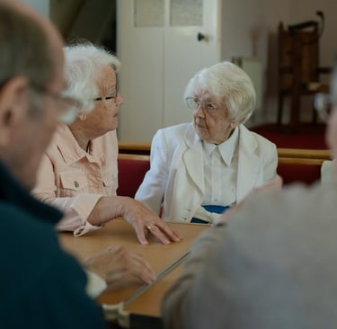 Participants arriving at EverJoy Empowerment Hub in Madison, Dane County