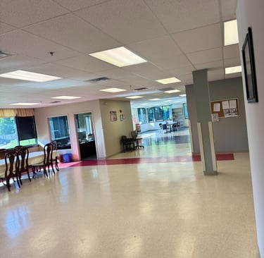 Inside of the facility