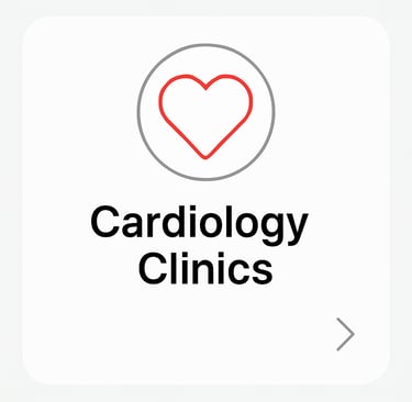 Find cardiology clinics in karnal