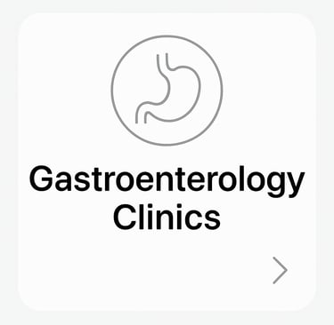 Find Gastroenterology clinics in karnal