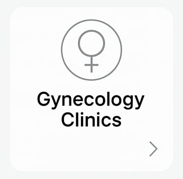 Find gynecology clinics in Karnal