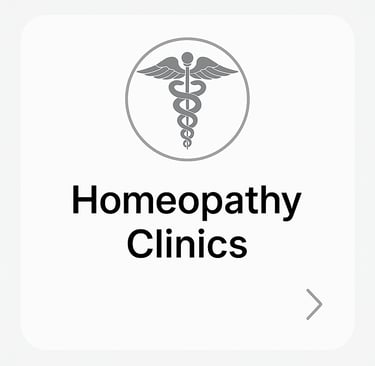 Find homeopathy clinics in karnal