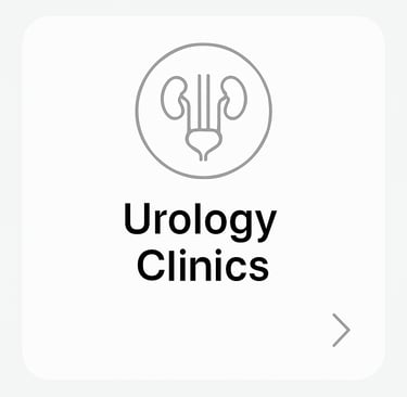 Find urology clinics in karnal