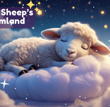 Sleepy Sheep's Dreamland - Moonbeam Tale