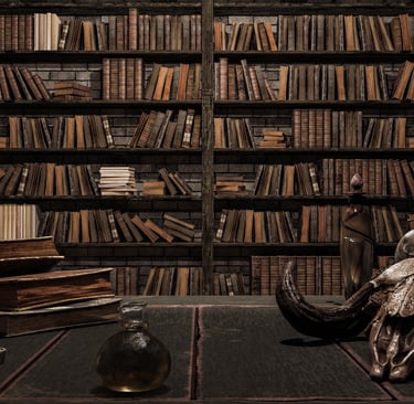 old library