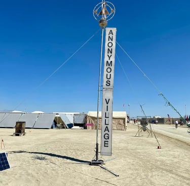 Anonymous Village Sign