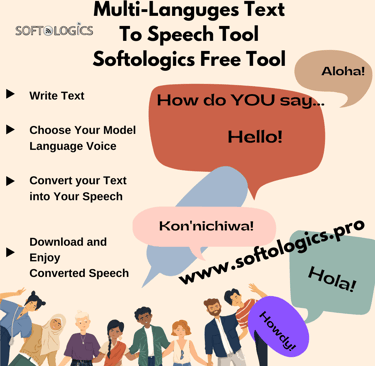 multi language text to speech tool by softologics