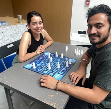 There were two similar pictures. My wife’s eyes were closed in the other one, so I sacrificed myself