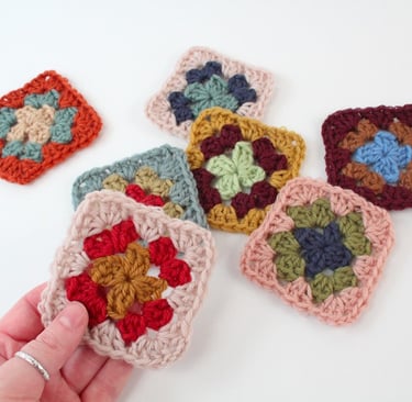 pile of granny squares