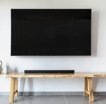 tv on the wall