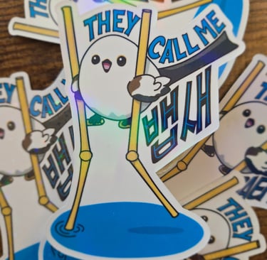 a bunch of stickers with stickers on them