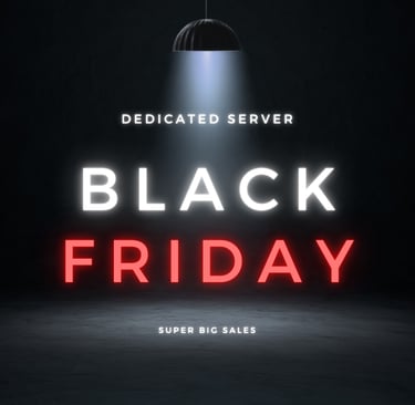 black friday dedicated server sales
