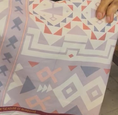 beautiful digital print cotton fabric 