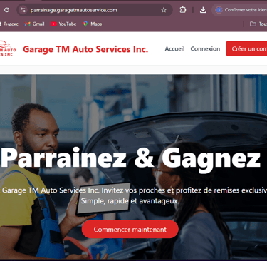 Projet de réalisation d'une application web