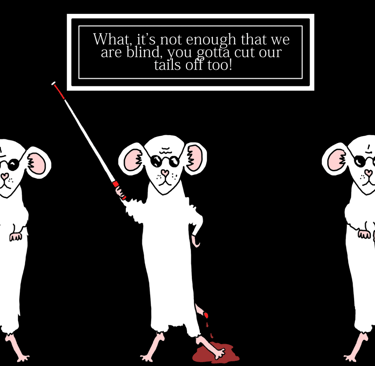 whimsical whimsies comic book three blind mice