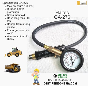 Haltec GA-276 Tyre Pressure Gauge Loader