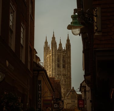 photo urbain cathédrale ruelle 