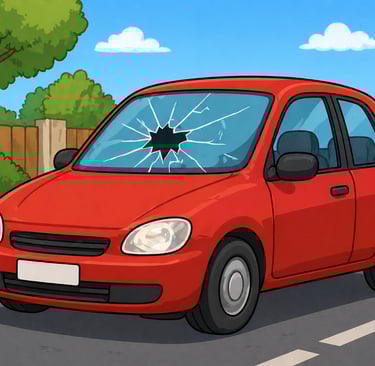 Is it legal to drive in NZ with cracked windscreen