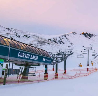 The Curvey Basin Chairlift on The Remarkables