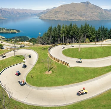 Skyline Luge in Queenstown
