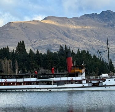 Earnslaw on Lake Wakatipu
