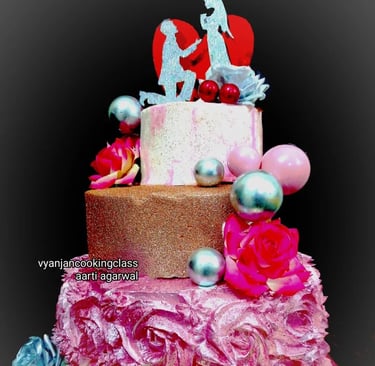 Anniversary cake in Prayagraj Allahabad