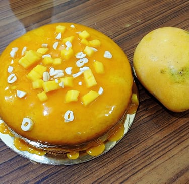 Mango Cake Prayagraj Bakery