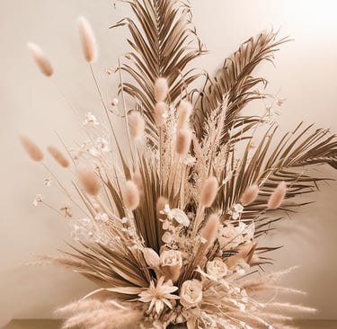 composition fleurs sublimes