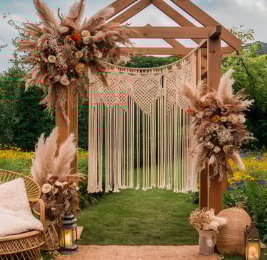 mariage décoration florale unique réunion