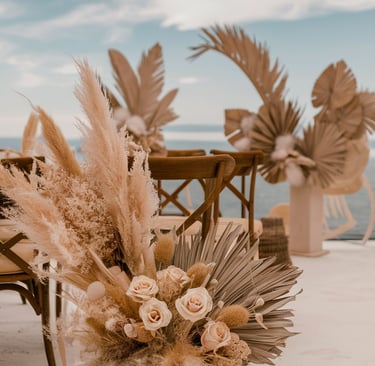 maraiage décoration florale maison