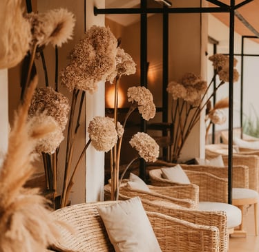 espace d'accueil zen