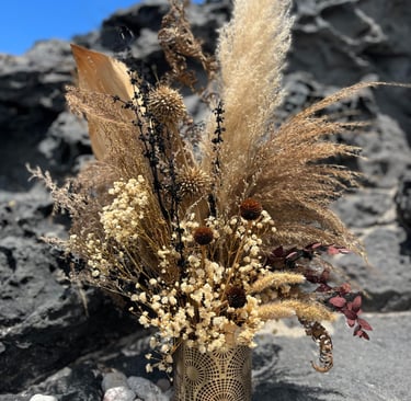 Cadeau original la Réunion fleurs séchées