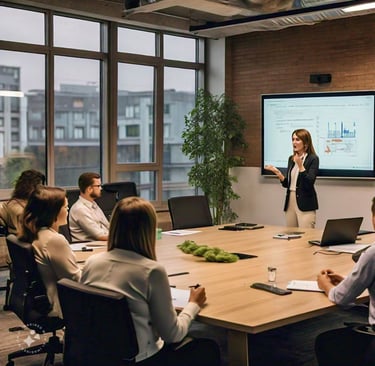 AI Gen Image - Office Meeting