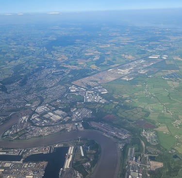 The eastern side of Newport