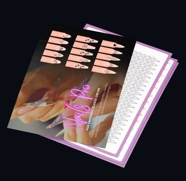 Testimonio de plantilla de practica NailsPRO para manicuristas principientes.